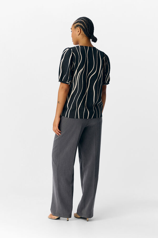 Object Blusa estampada Preto