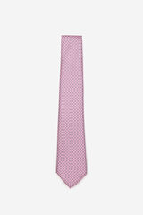 Cortefiel Natural silk tie Red