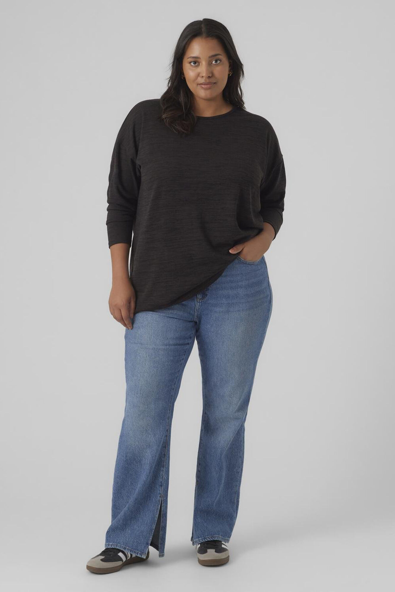 Vero Moda Curve Camiseta manga larga talla grande