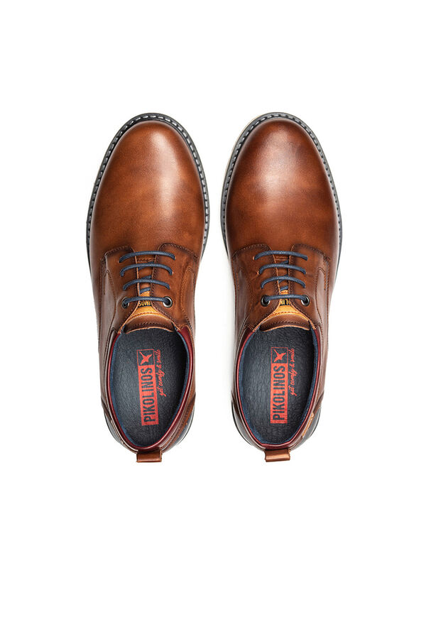 Pikolinos Zapatos cordones Marr&oacute;n