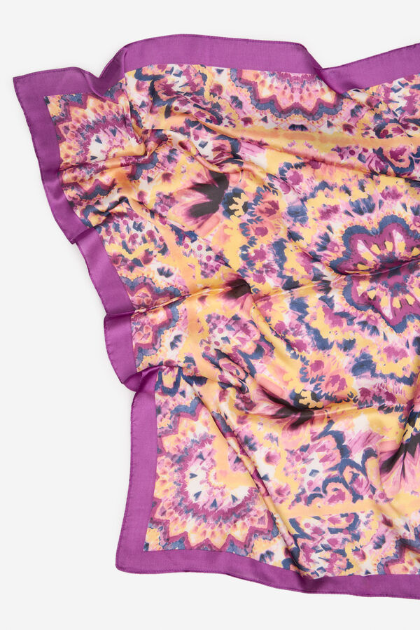 Cortefiel Pañuelo estampado floral Multicolor