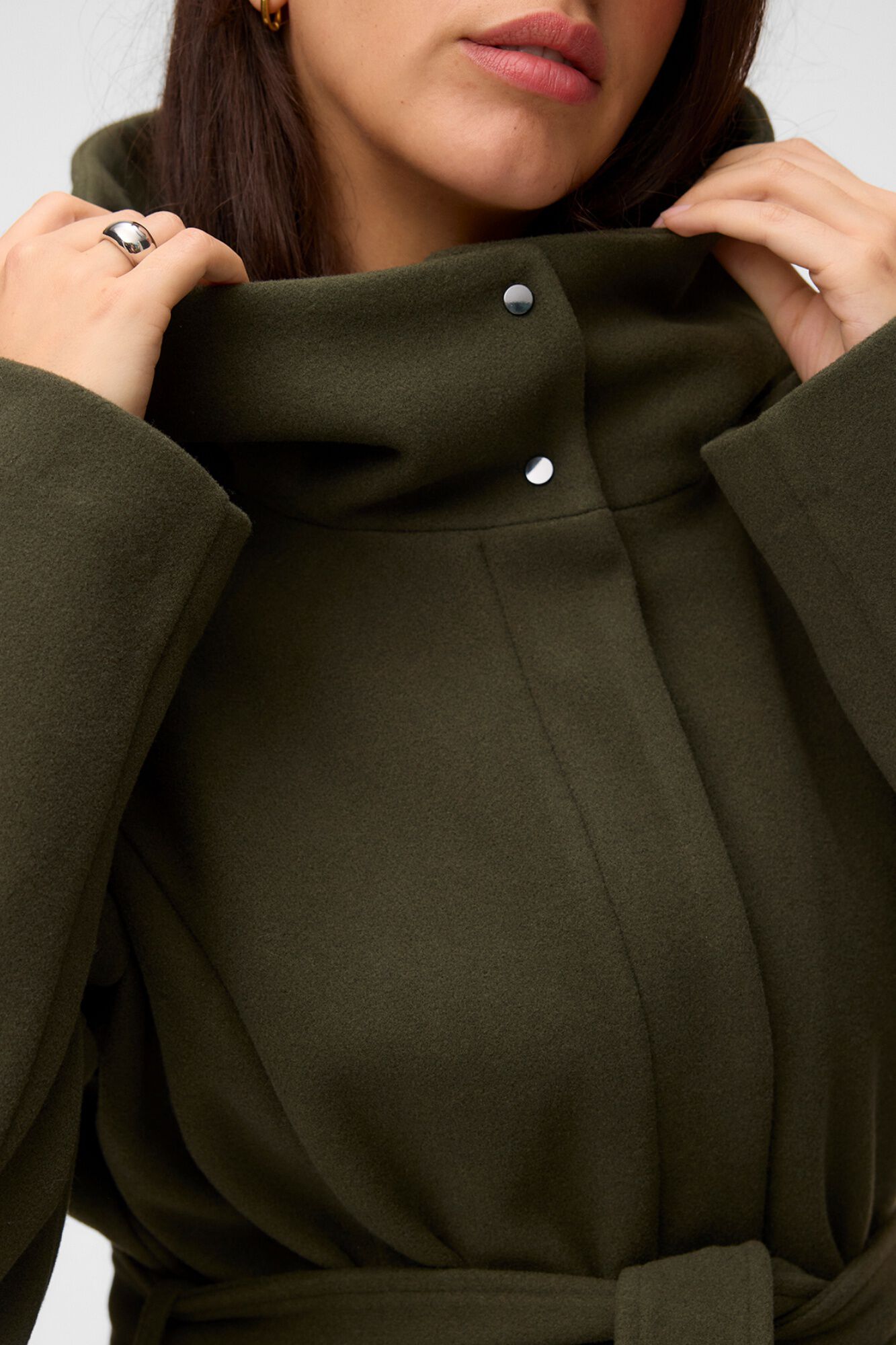 Vero Moda Curve Sobretudo de fazenda
