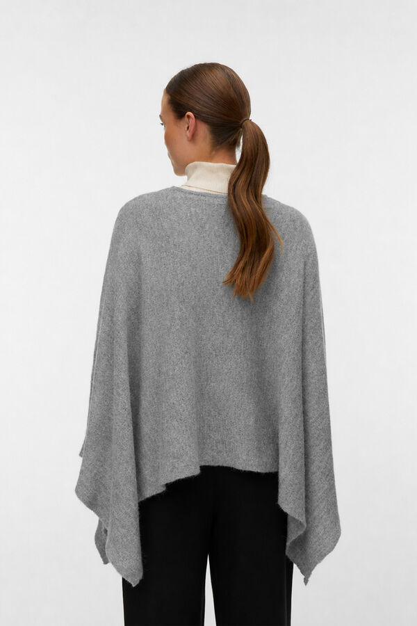 Vero Moda Fine knit poncho Grey