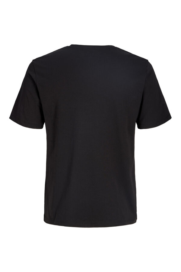 Jack & Jones T-shirt básica com logo Preto
