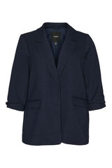 Cortefiel Blazer with 3/4 sleeve plus size Navy