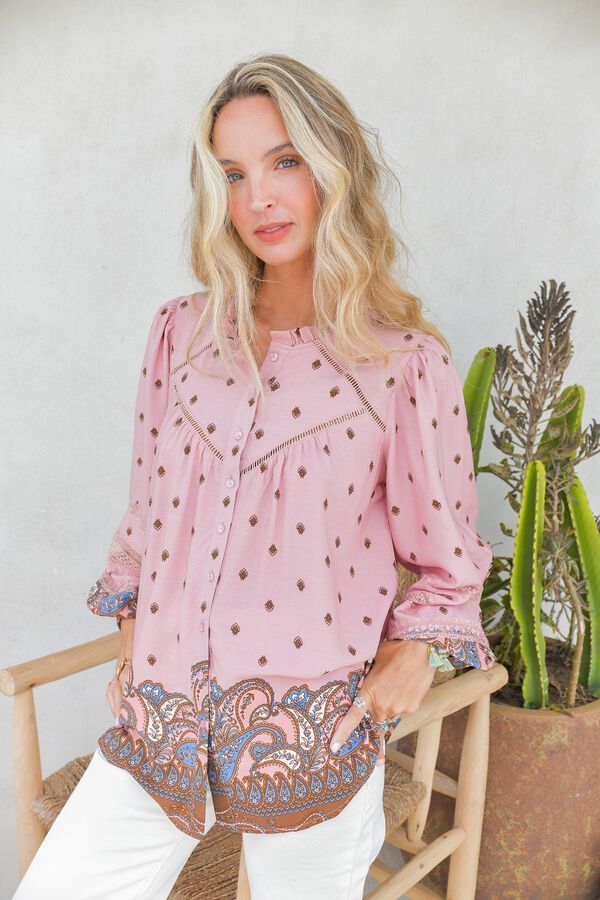 Jaase Blusa fluida Subiu