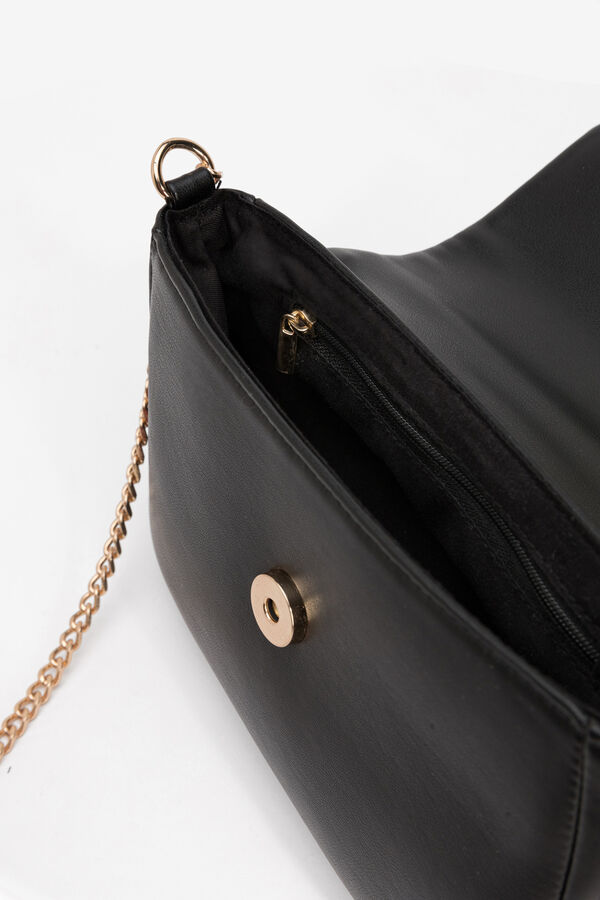 Vilanova Wallet with chain Black