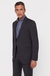 Cortefiel Plain coolmax® jacket Dark grey