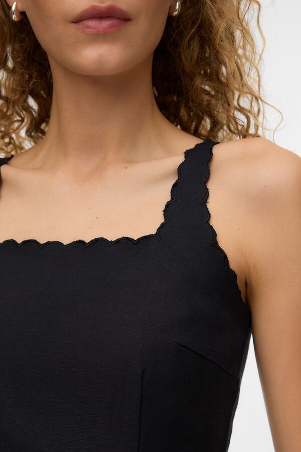 Vero Moda Top de tirantes Negro