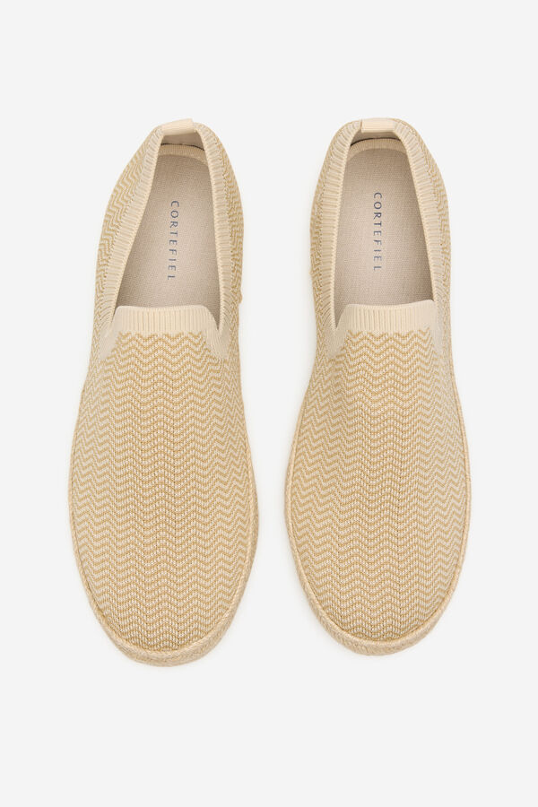 Cortefiel Fabric espadrille Beige