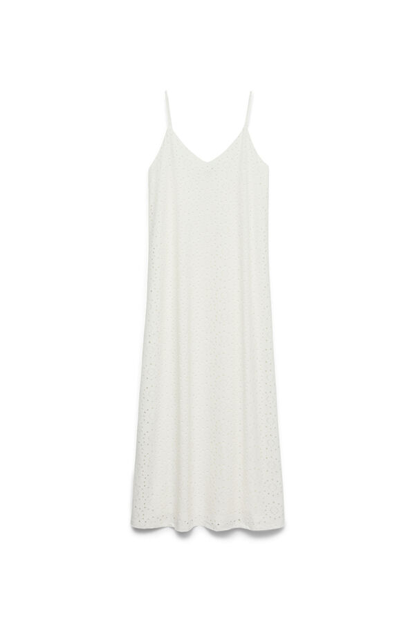 Vero Moda Vestido comprido de al&ccedil;as Branco