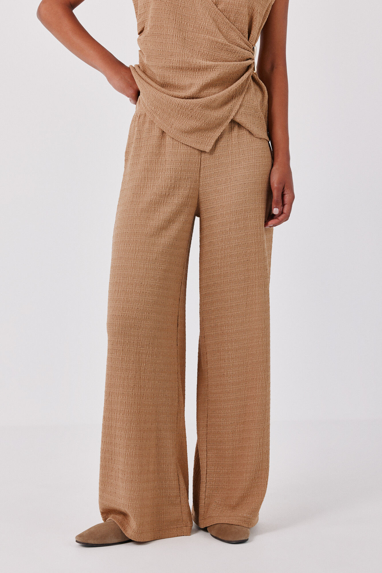 Cortefiel Pantal&oacute;n de punto ancho