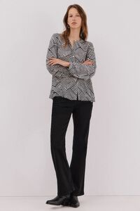 Cortefiel Blusa cuello redondo