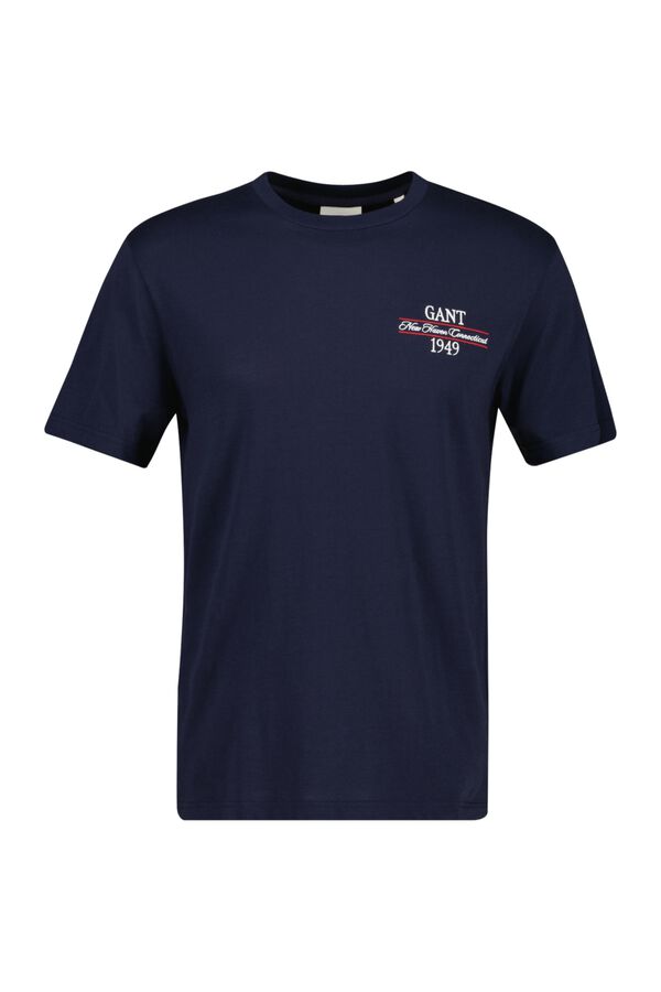 Gant Short sleeve T-shirt Navy
