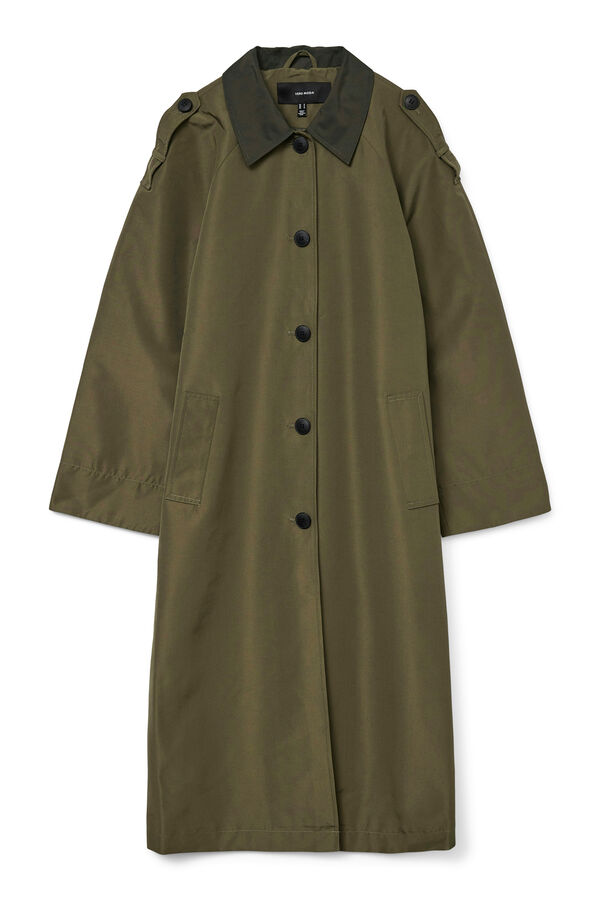 Vero Moda Sobretudo longo gabardina Verde