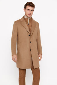 Cortefiel Coat with removable lining Beige