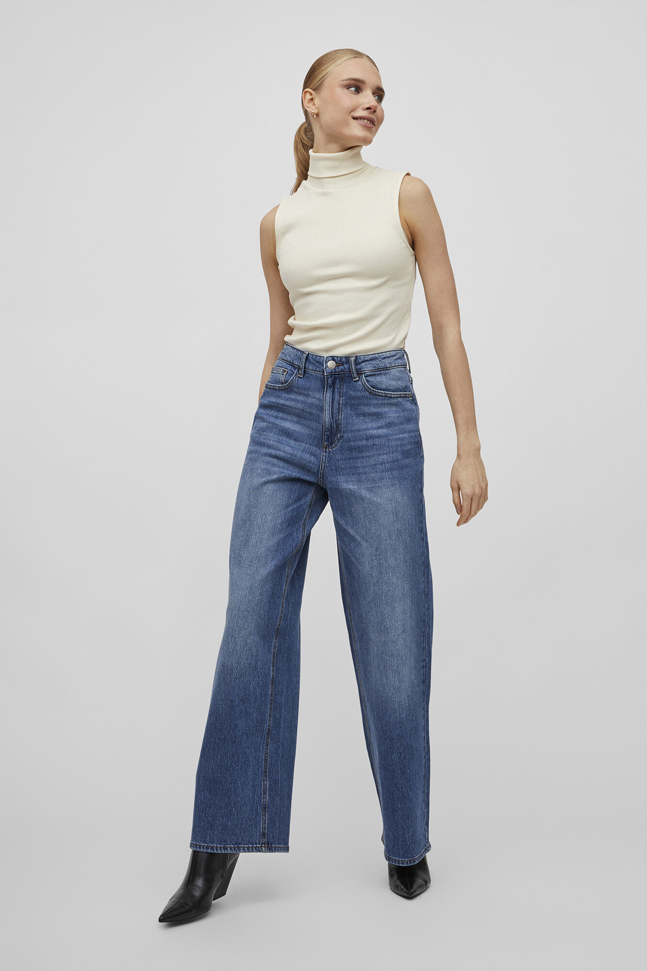 Pantalones vaqueros cortefiel mujer 2025