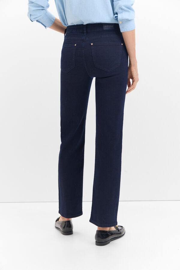 Cortefiel Pantalones Sensational Recto Blue