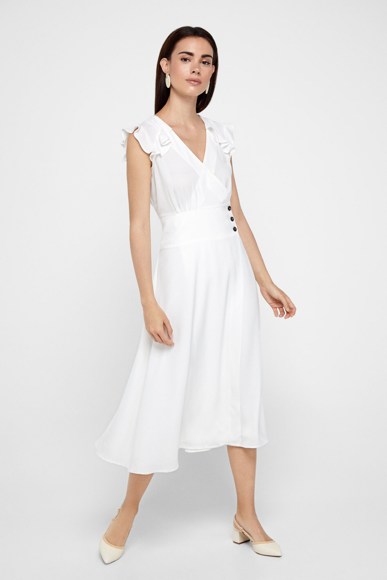 all white dresses and jumpsuits