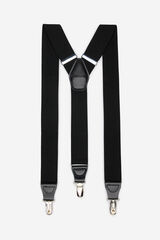 Cortefiel Plain elastic strap Black