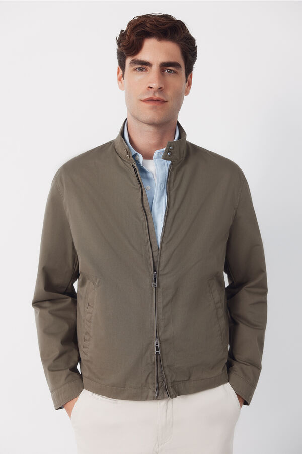 Cortefiel Casual lightweight jacket  Kaki