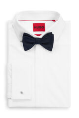 HUGO La&ccedil;o de seda Azul