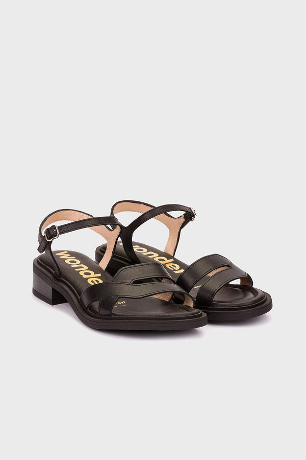 Wonders Janet 10 sandals Black