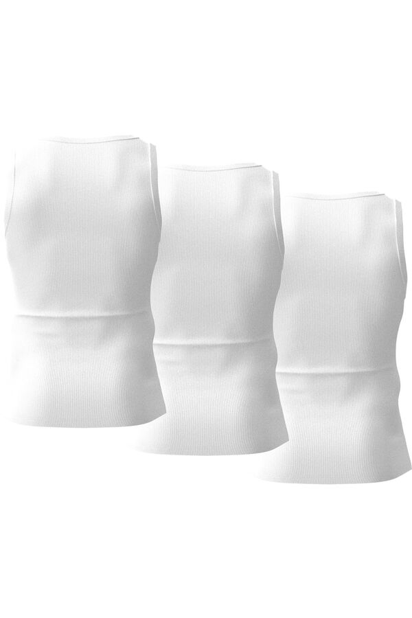 HUGO Pack de 3 t-shirts Branco