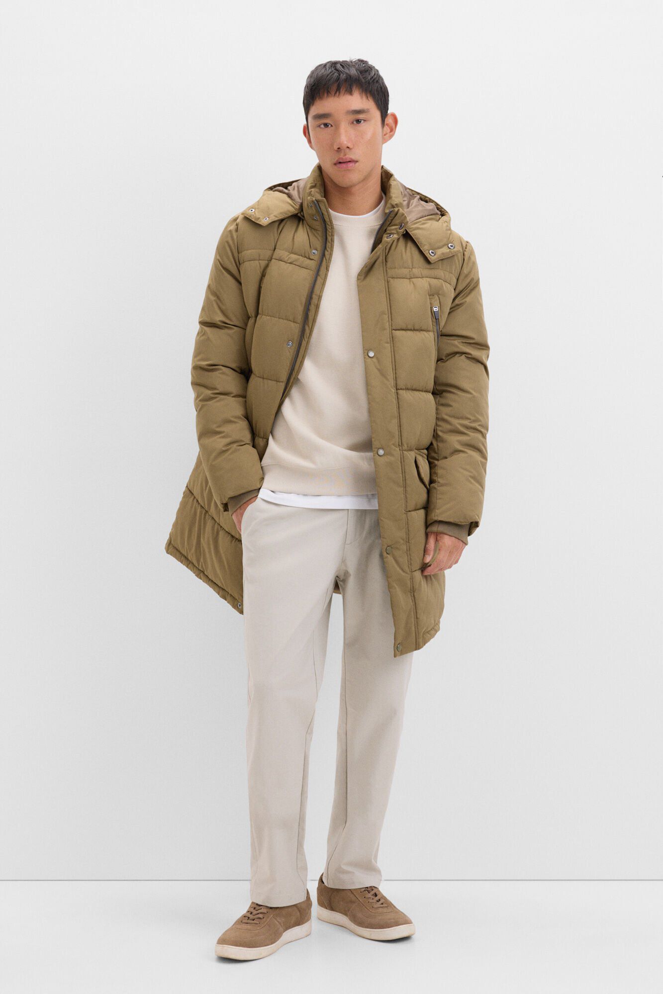 Parka acolchada Abrigos de hombre Cortefiel