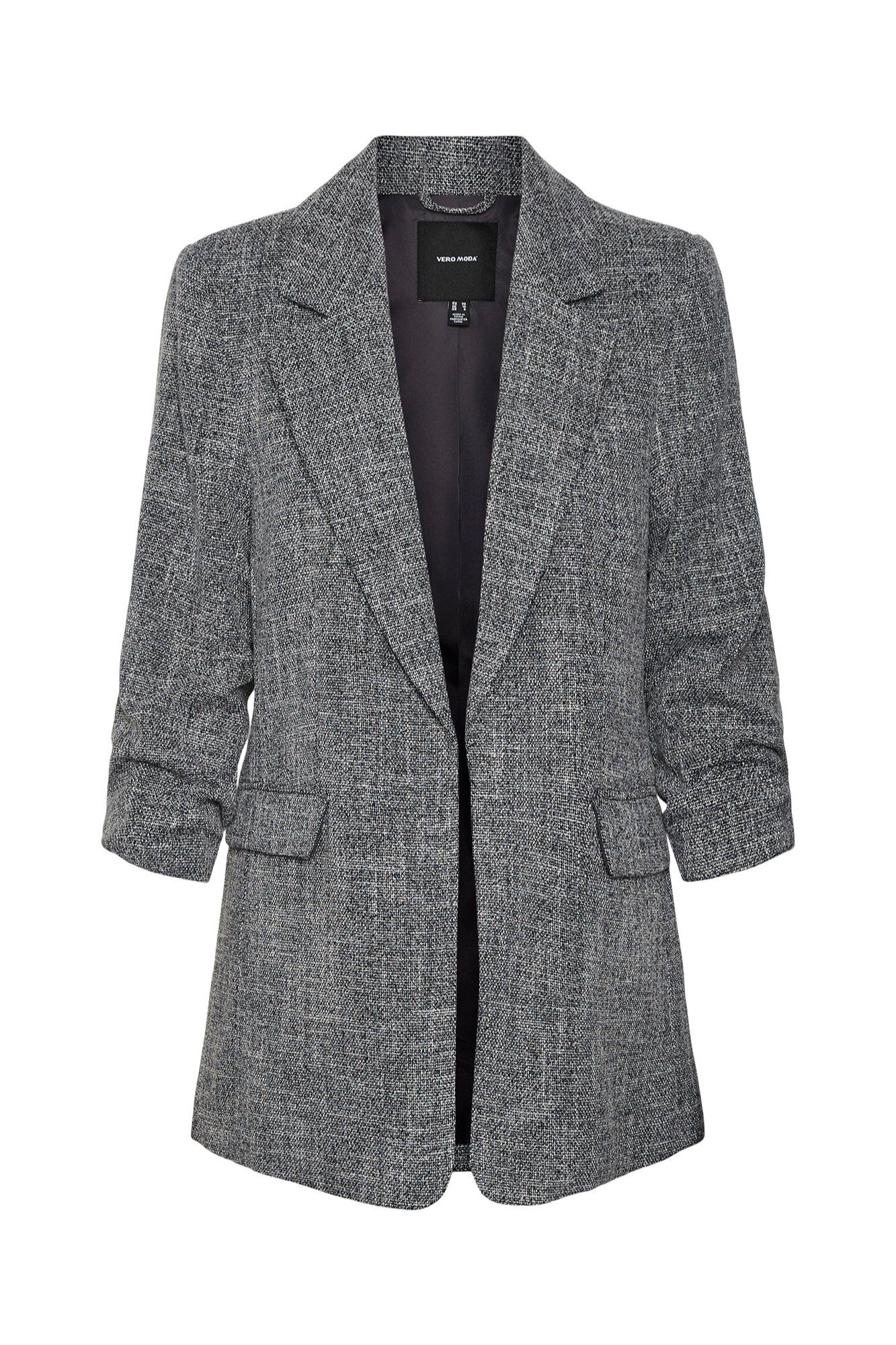 Vero Moda Curve Blazer fluida texturizada