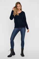 Vero Moda Camisola básico de malha Azul