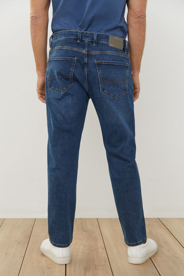 Cortefiel Jeans regular fit leves Azul