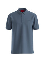 HUGO Polo de manga curta Azul