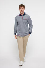 Privata "Authentic straight" piqu&eacute; polo shirt Blue