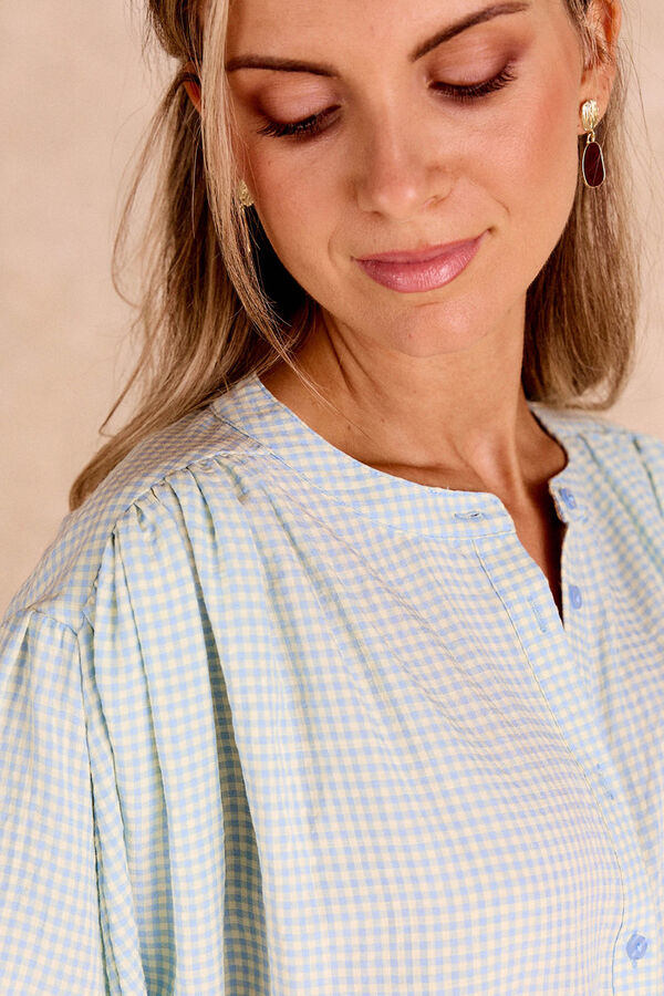 Polín Et Moi Blusa azul claro Vicky Azul