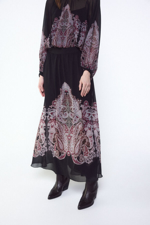 Slowlove Falda estampado  Multicolorido