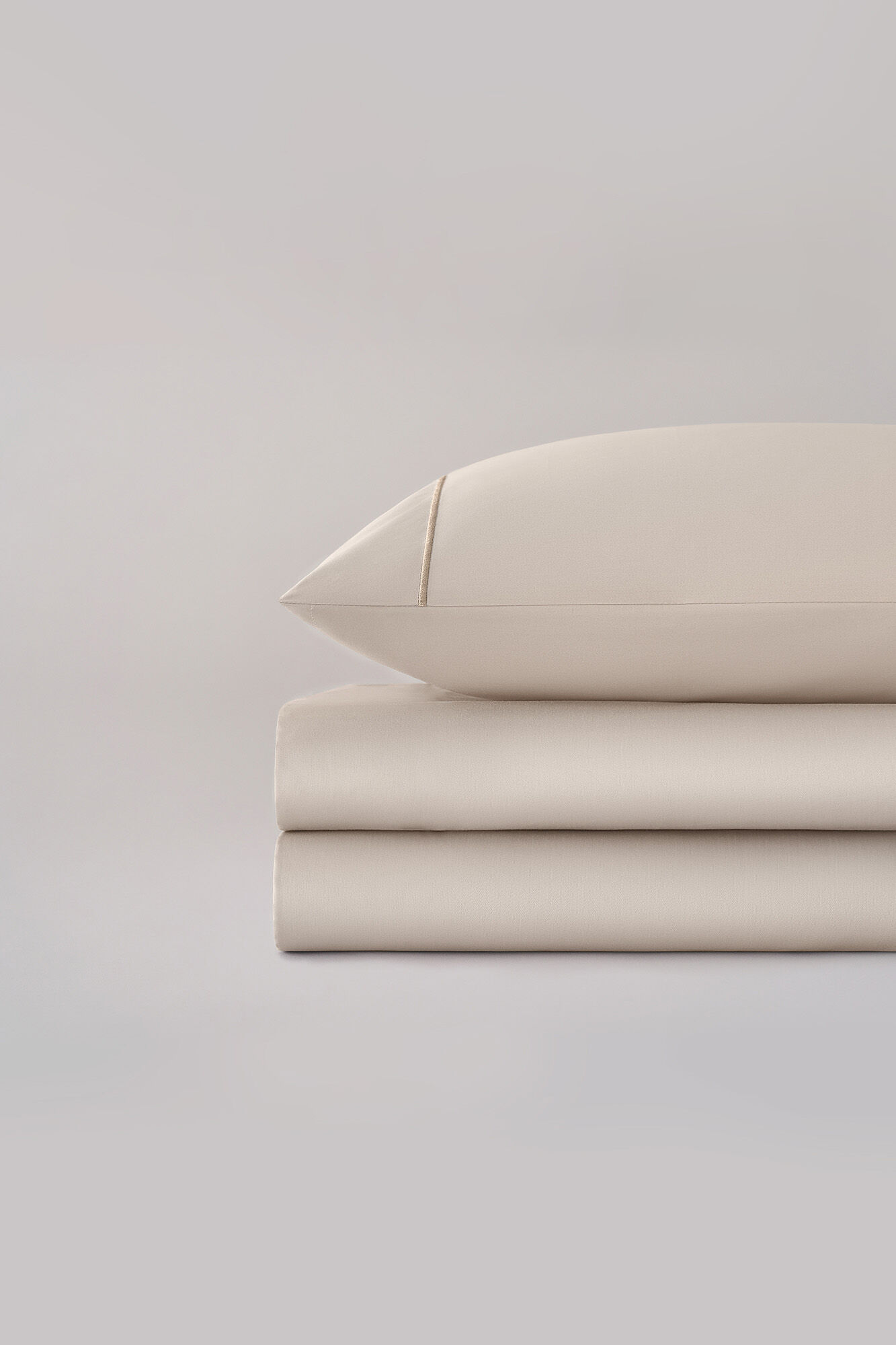 Bassols Jogo Capa de Edred&atilde;o New York Bege cama 150-160 cm