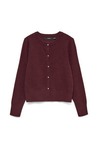 Vero Moda Casaco de malha com botão de coração 