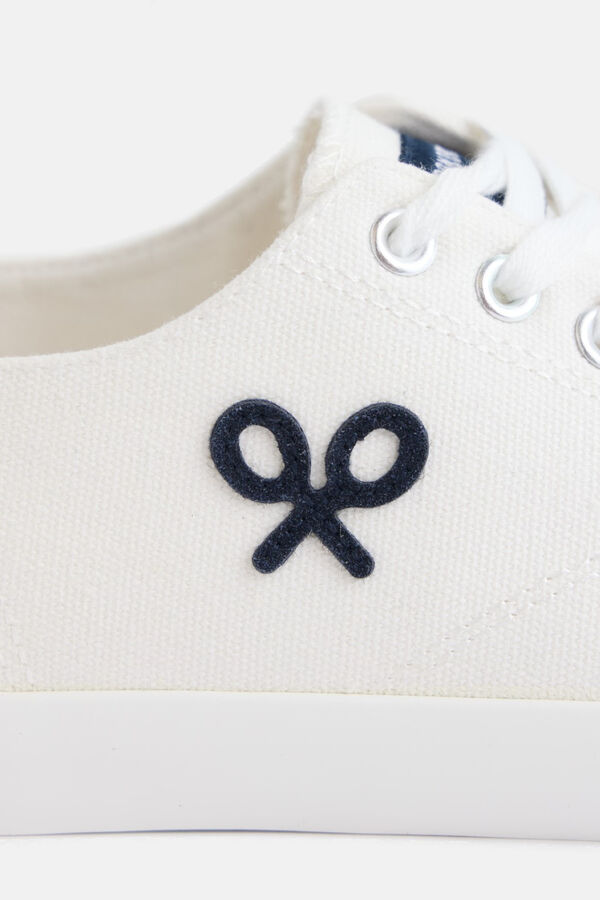 Silbon Classic canvas sneaker White