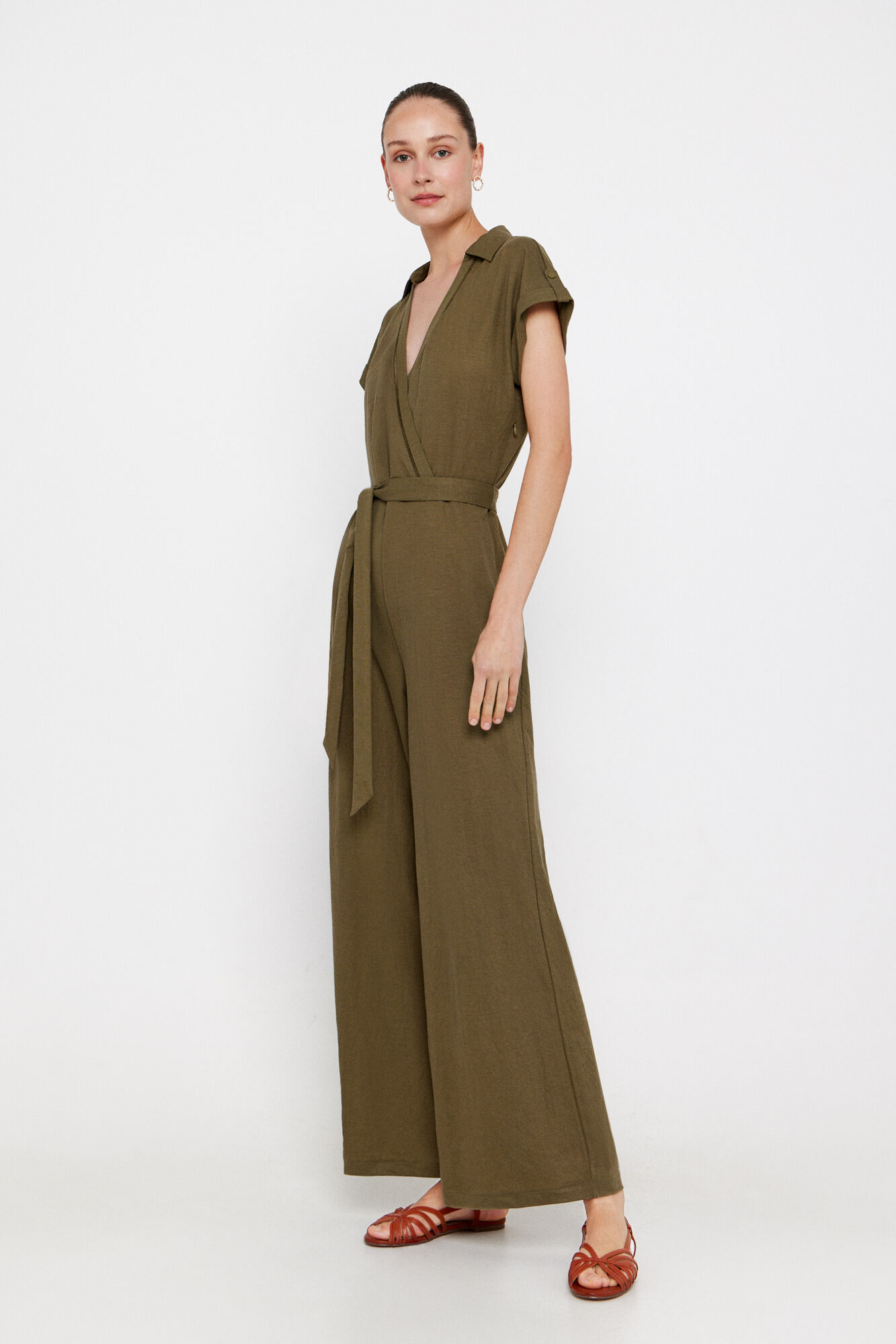 Womens jersey knit jumpsuit cheap