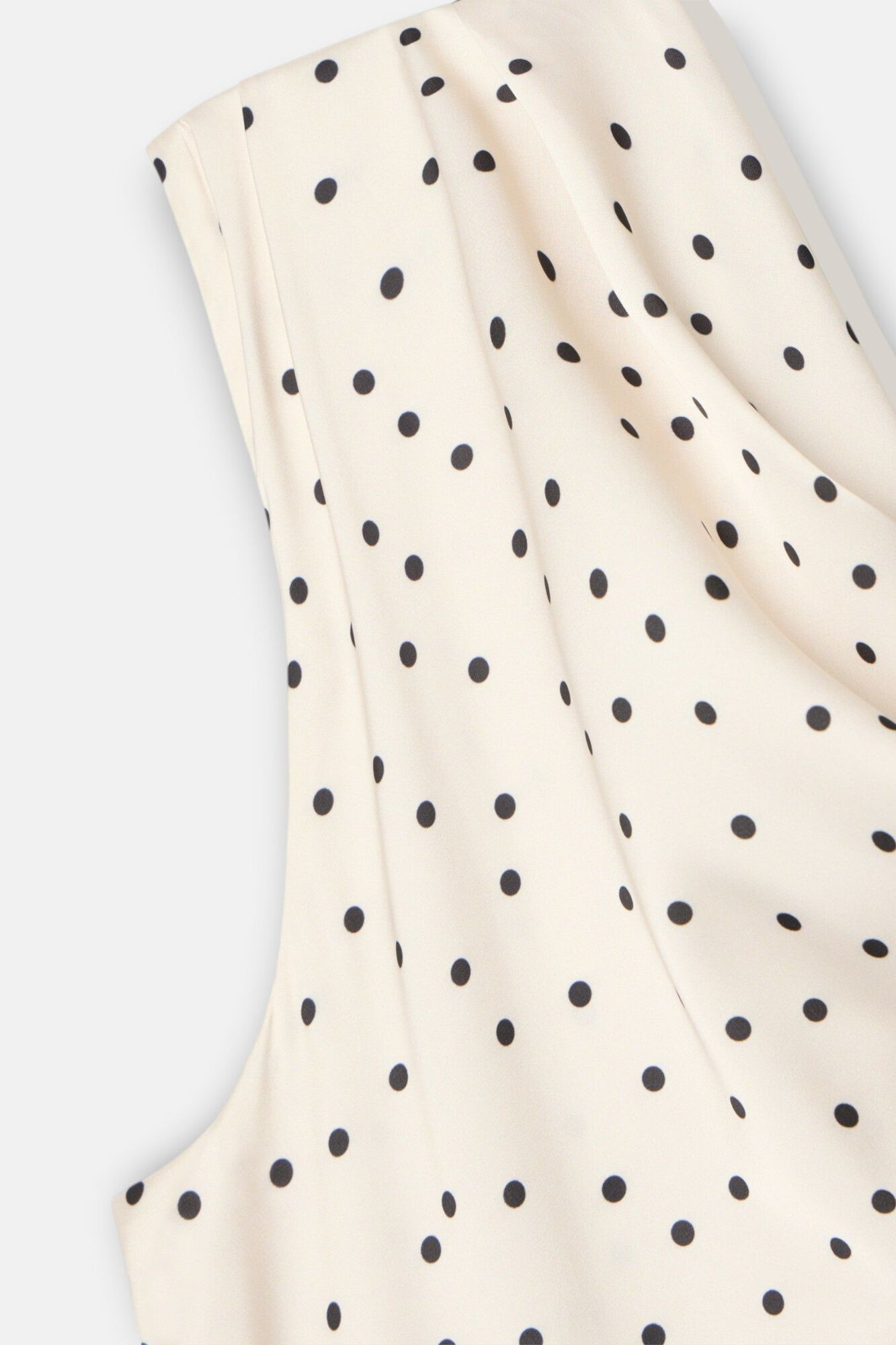 Silbon Vestido de lingerie bolinhas