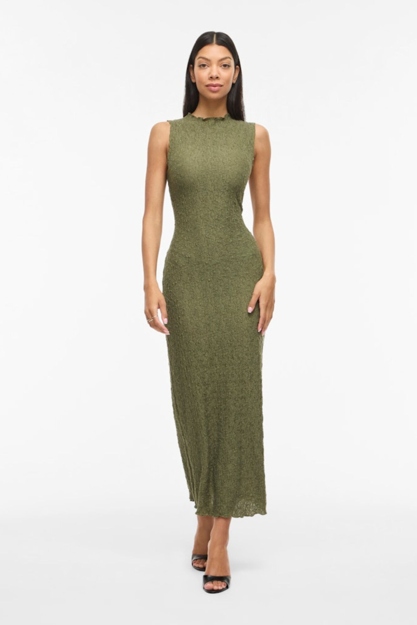 Vila Fitted midi dress