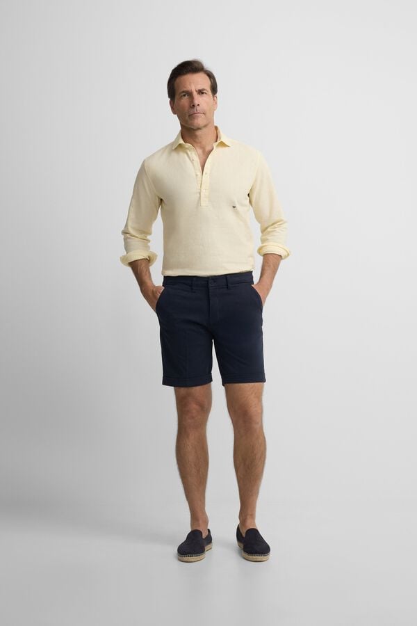 Silbon Bermuda cl&aacute;ssica Azul