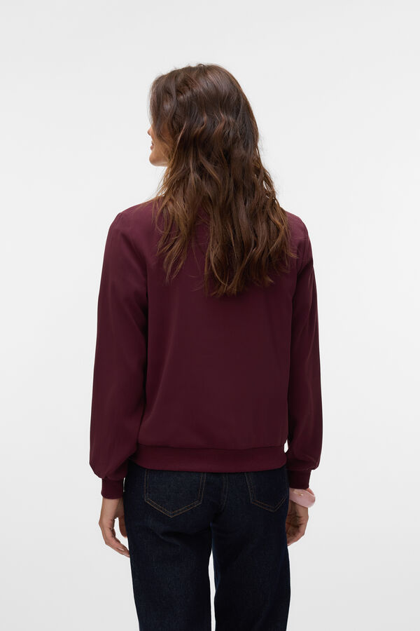 Vero Moda Blusão bomber Roxo