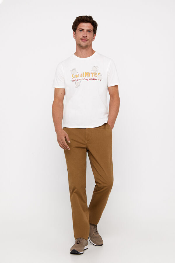 Cortefiel Adult's unisex T-shirt Multicolour