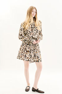 Caroll Vestido estampado 100% viscose