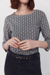 Cortefiel T-shirt b&aacute;sica decote barco