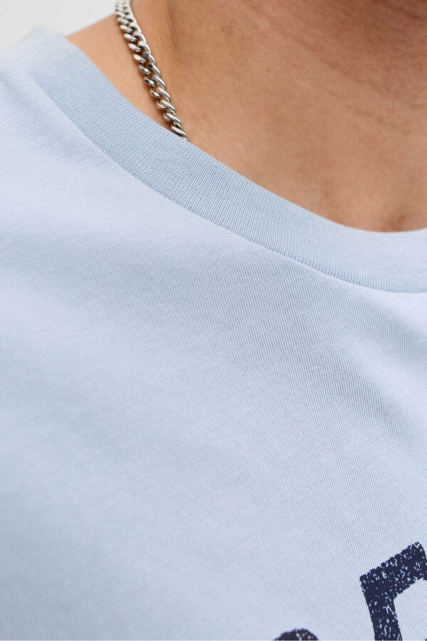 Jack & Jones Cotton regular fit T-shirt Blue