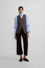 Silbon Calça de culotte Castanho