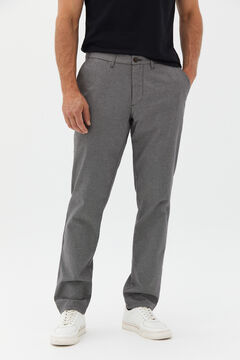 Cortefiel Chinos in COOLMAX® Gray
